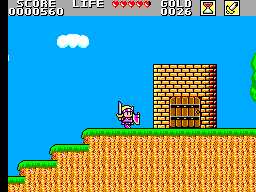 Wonder Boy in Monster Land Screenshot 1
